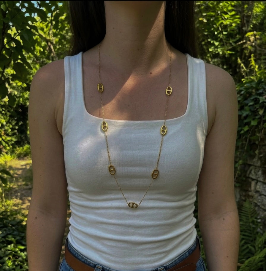 Sautoir Clara • Doré